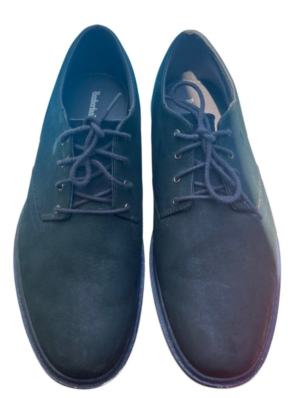 Timberland Mens Waterproof Navy Lace-Up Shoes With Hoverlite Comfort Soles 10.5